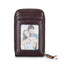 Men's Wallet Genuine PU Leather Credit Card Holder RFID Blocking Zipper Pocket Men bag Multi-card zipper - Korvel