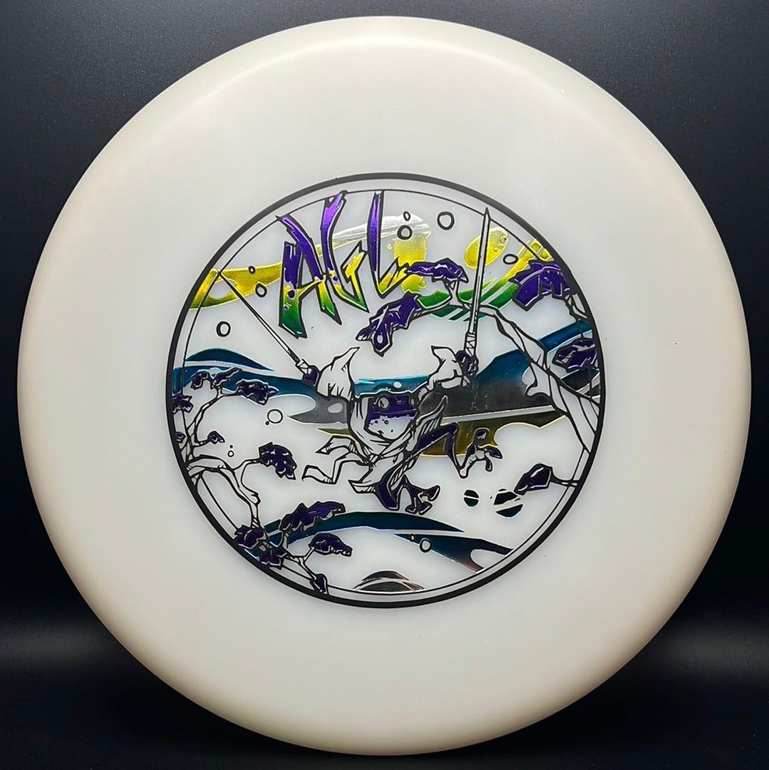 Alpine Glow Douglas Fir - Ninja Frog Disc Golf Putter