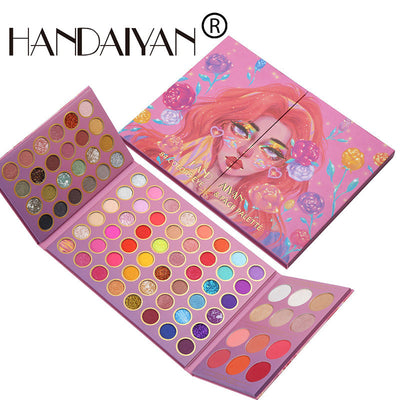 HANDAIYAN 84 Color Makeup Palette - Eye Shadow, Blush & Highlight Set
