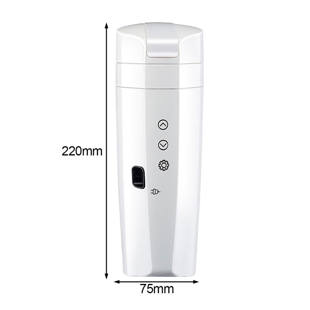 Premium 70W Electric Car Kettle - Real-time Temperature Control