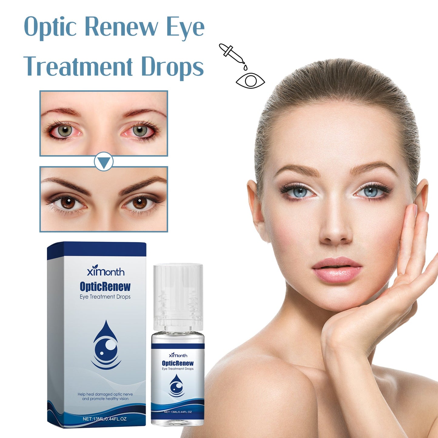 Gouttes de traitement oculaire Optic Renew