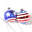 Hanging decorative props Captain America Christmas plastic ball hand-painted ball cover - Korvel