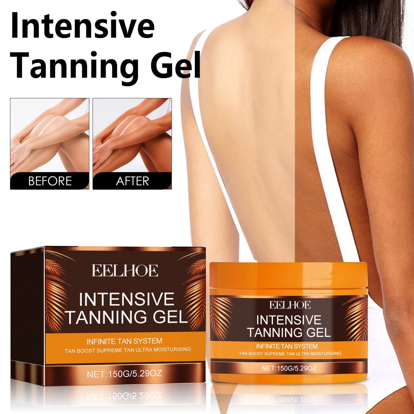 Intensive Tanning Gel - Light & Non-Greasy Formula