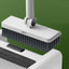 Folding broom dustpan floor brush three in one household multifunctional cleaning broom - Korvel