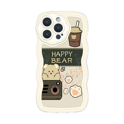 Premium TPU iPhone 14 Case with Big Wave Design