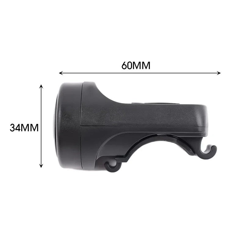 Bicycle Electric Bell Bike USB Charging Horn MTB Mountain Bike Warning Safety Ring Waterproof Bell Cycling Accessories - Korvel