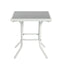 Conjunto de Sillas de Lounge de Exterior de 3 Piezas con Respaldo Ajustable
