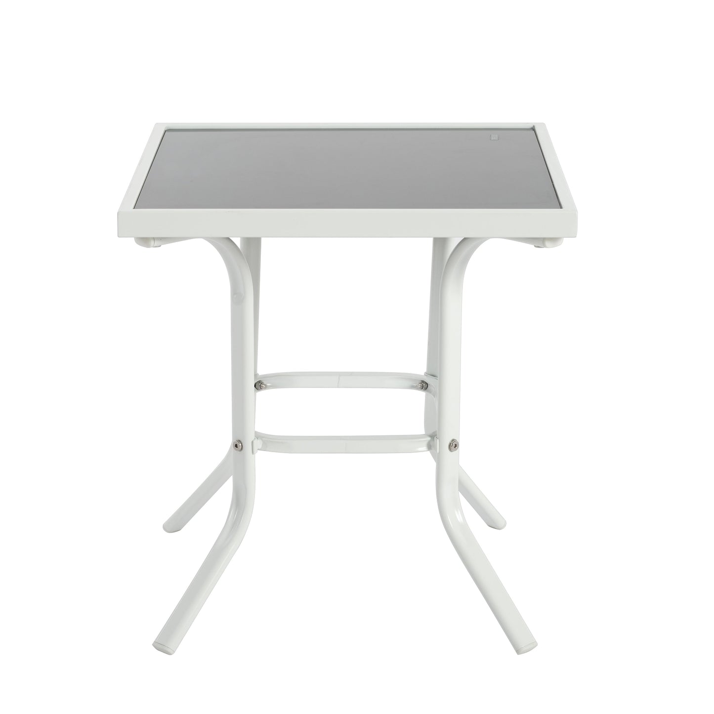 Conjunto de Sillas de Lounge de Exterior de 3 Piezas con Respaldo Ajustable