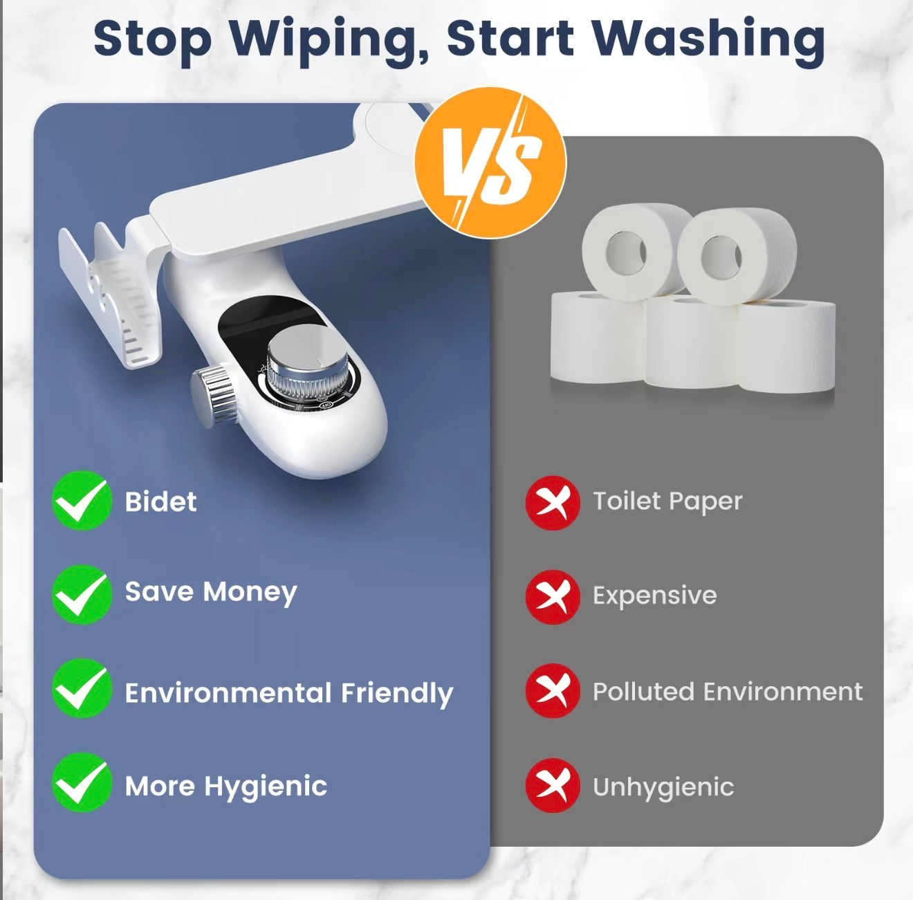 PureFlow Bidet Attachment - Korvel