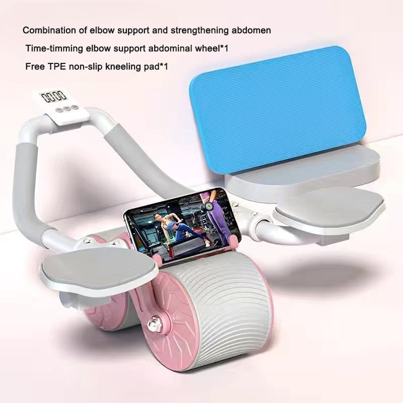 Premium Automatic Abdominal Wheel with Elbow Support