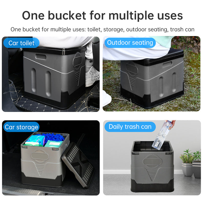 Portable Folding Camping Toilet for Adults and Kids