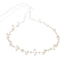 Bride Wedding Hair Accessories Simple Pearl Soft Chain Headband - Korvel