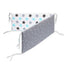 Print Baby Bed Bumper Double-faced Detachable Newborn Crib Around Cot Protector Kids Room Decor - Korvel