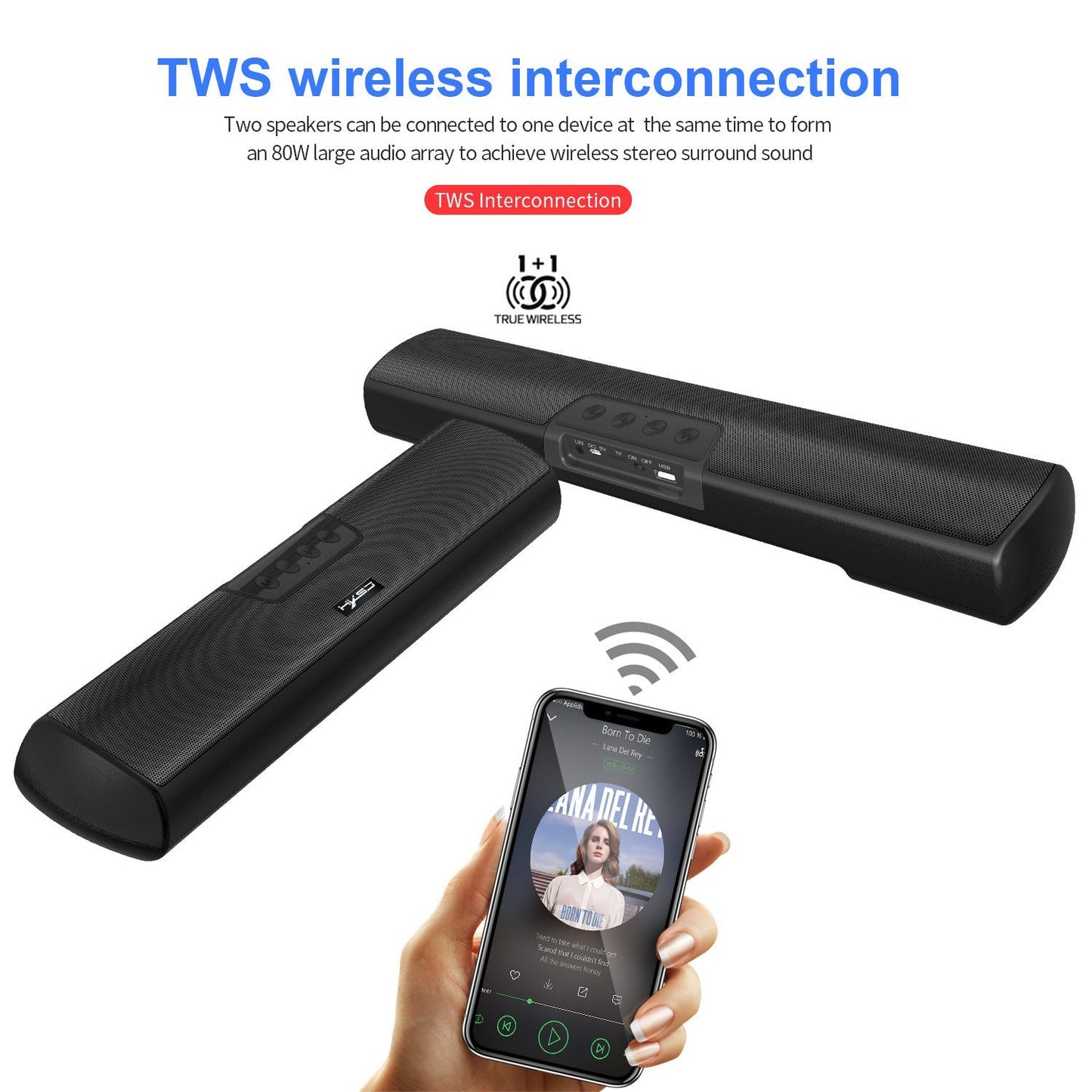 Premium Bluetooth 5.0 Speaker - Extended Edition