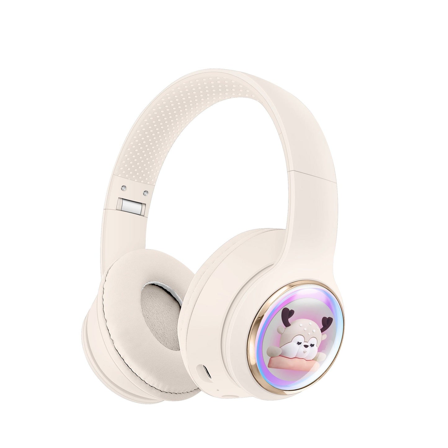 AKZ-56 Earphones Space Cabin Cute Cartoon Pet Bluetooth Headwear Large Battery Earphones Foldable Earphones - Korvel