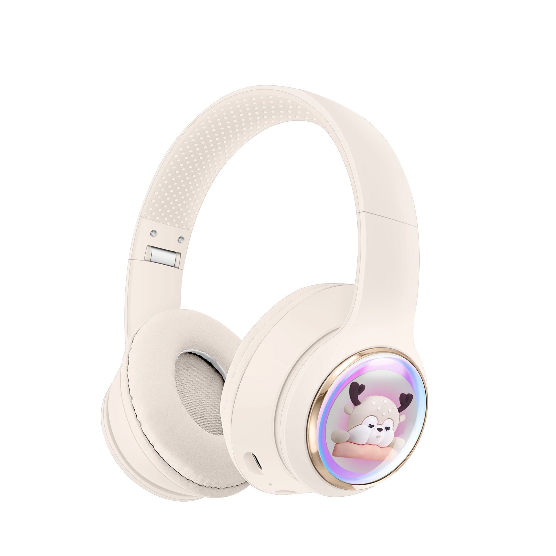 AKZ-56 Earphones Space Cabin Cute Cartoon Pet Bluetooth Headwear Large Battery Earphones Foldable Earphones - Korvel