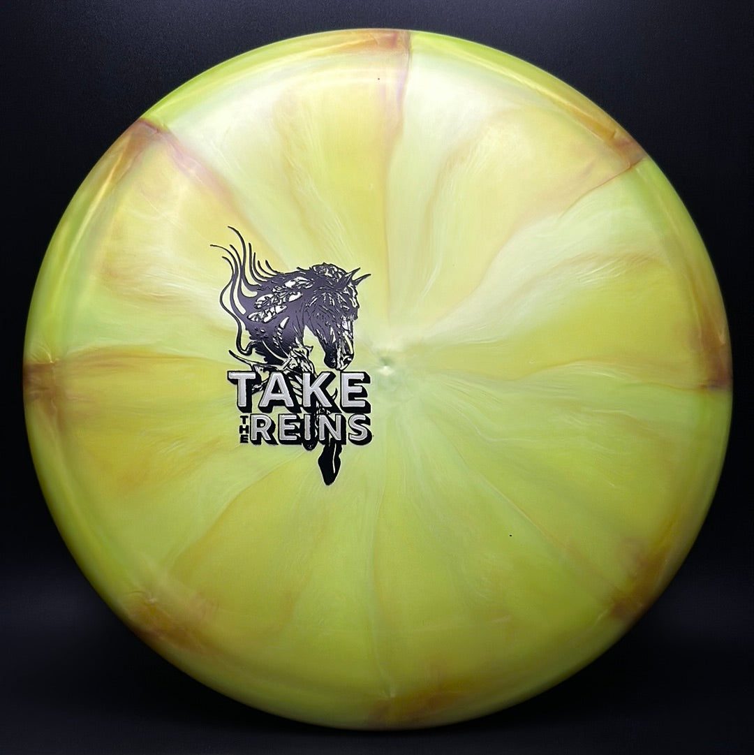 Sublime Swirl Mustang Mini Stamp Disc Golf Disc