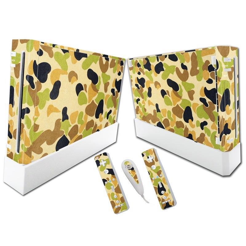 Piel de Camuflaje Premium para Consola WII