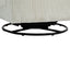 Silla mecedora giratoria tapizada JiaDa en beige