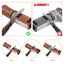 Rolling Knife Sharpener Magnetic Knife Holder Diamond Sharpening Stone Kit with 15 and 20 Degrees Angle Roller Kitchen Accessory - Korvel