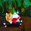 Outdoor Squirrel Elf Reading Hanger - Korvel