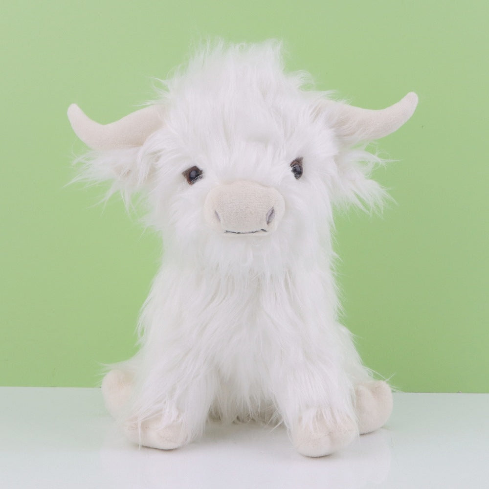 Highland Cow Plush Toy - Premium Soft Stuffed Animal