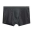 Modal Solid Ice Silk Antibacterial Underwear for Men's Mid Waist Breathable Four Square Corner Underwear - Korvel