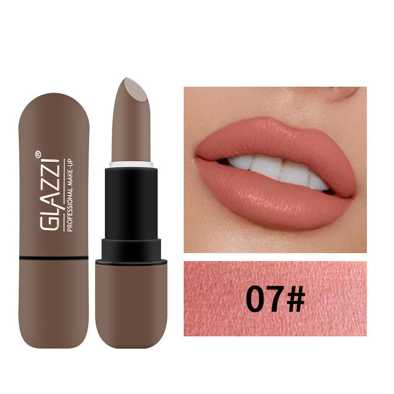 Velvet Air New Capsule Not Easy to Fall Out Lipstick Portable Matte Matte Flame Lipstick - Korvel