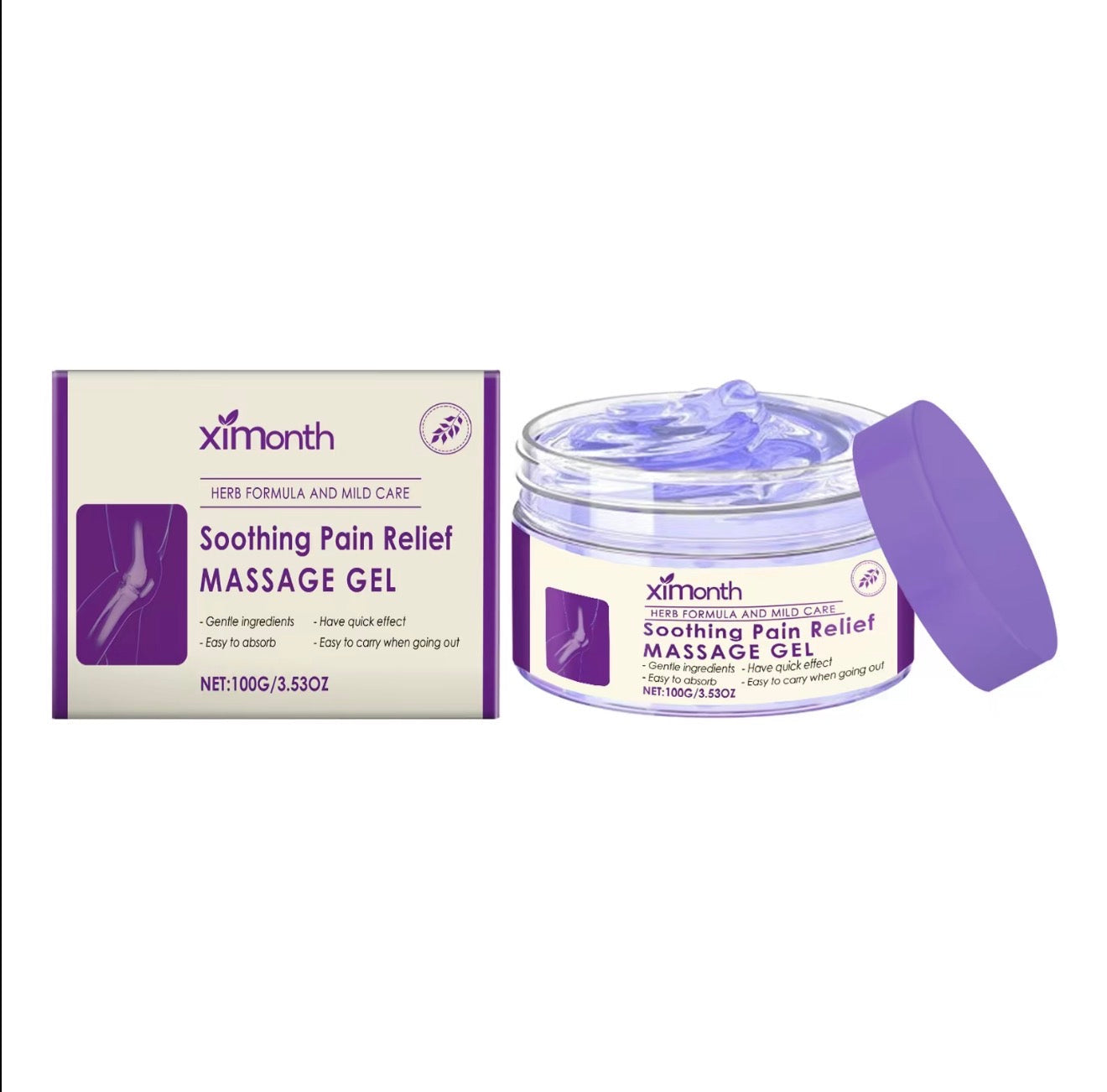 Gel para el Cuidado de las Articulaciones MoveEase para la Comodidad y Movilidad