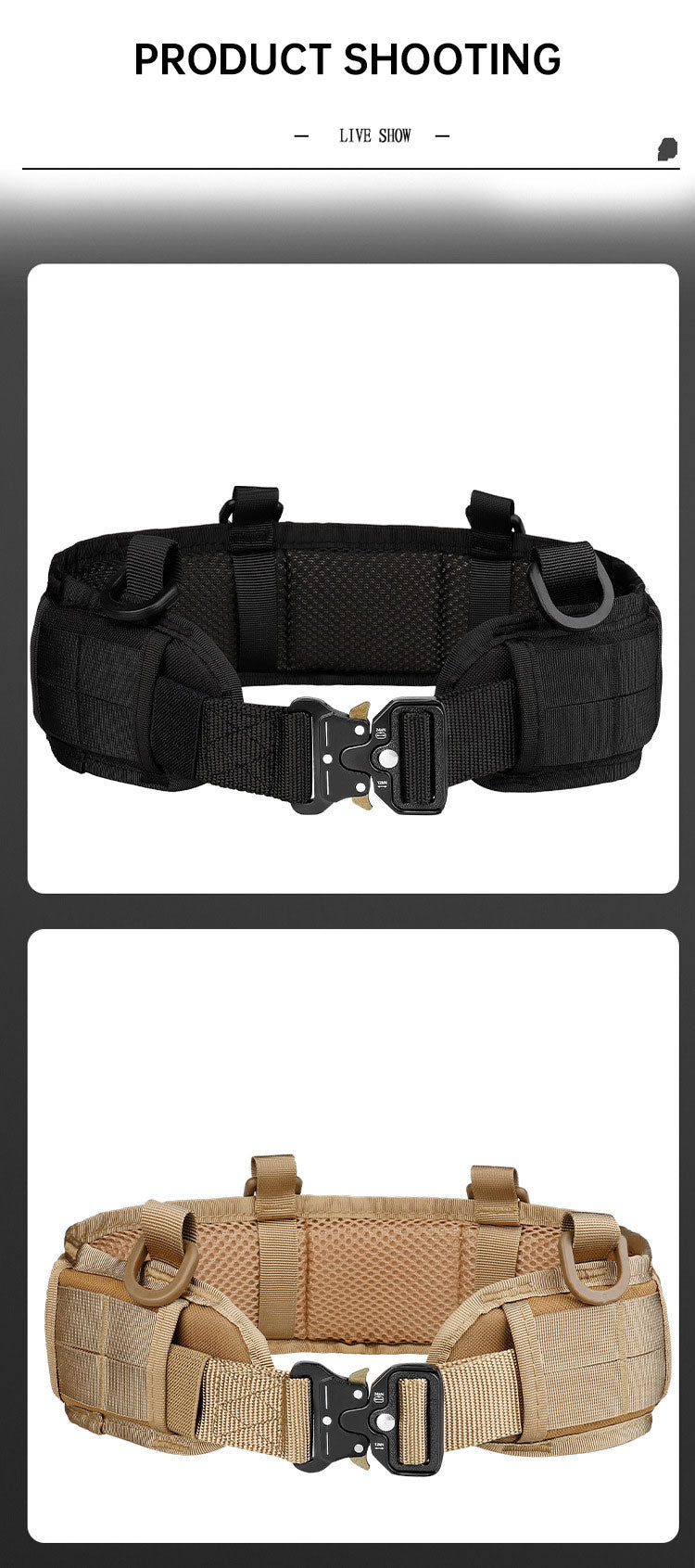 Functional Fitness Weight Lifting Athletes Outdoor Training Tactical Belt - Korvel