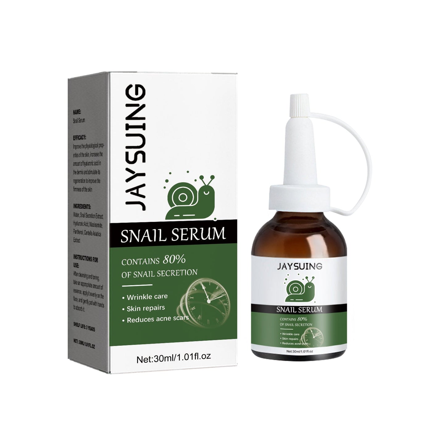 Essence d'Escargot Premium pour le Raffermissement et l'Hydratation de la Peau