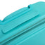 Expandable Hardshell Suitcase Double Spinner Wheels PP Luggage Sets Lightweight Durable 3-Piece Set (20/24/28) , Lake Blue - Korvel