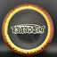 Fly Dye FuZed Scorch - Graffiti Bar Stamp Disc Golf Driver