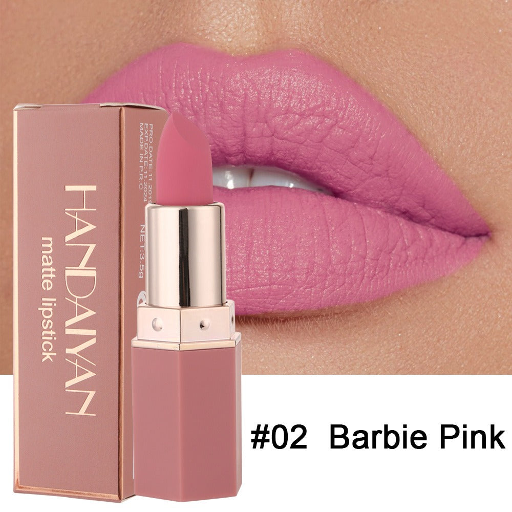 HANDAIYAN Han Daiyan Amazon Hot 6 Color Matte Moisturizing Lipstick lipstick - Korvel