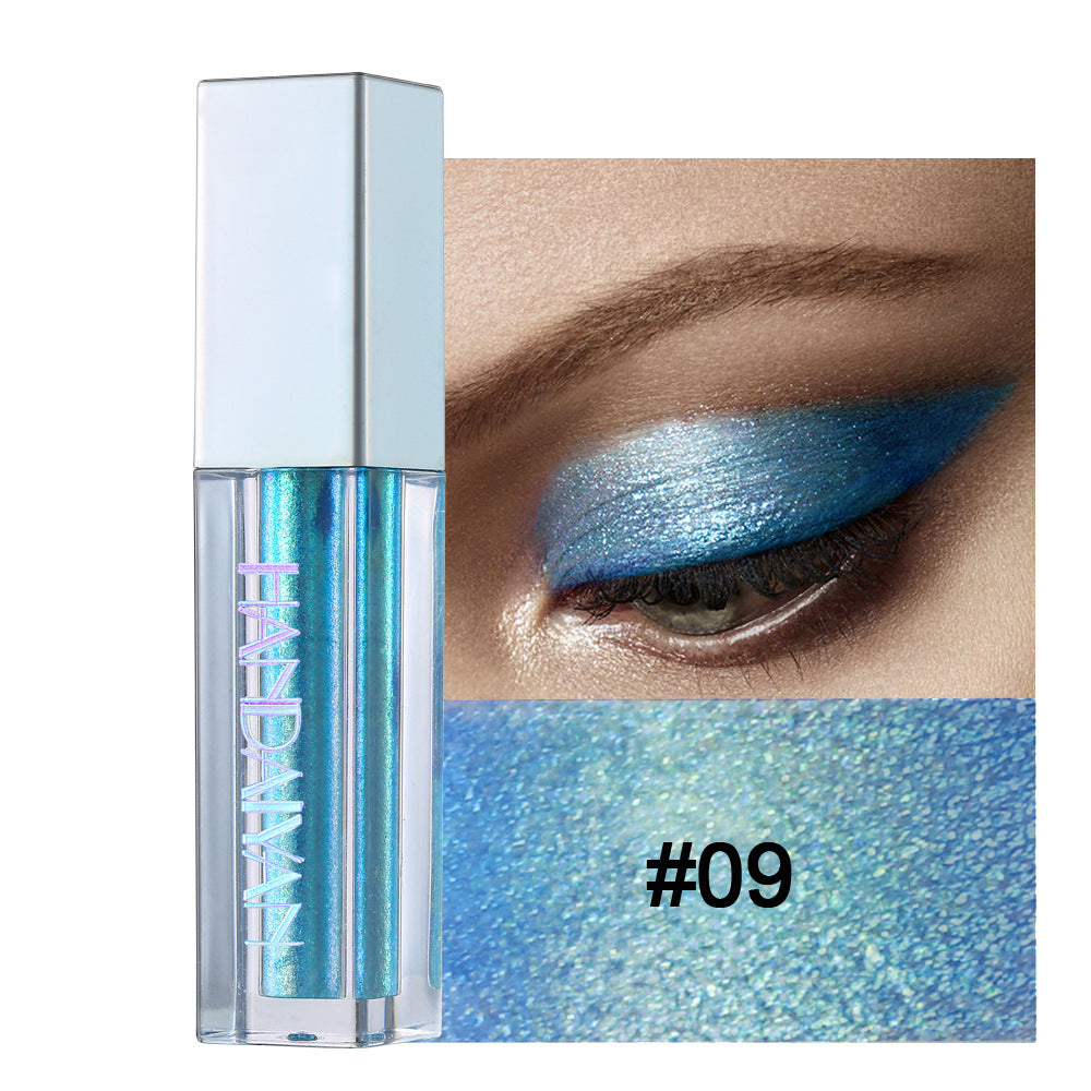 HANDAIYAN Eye Shadow Marble Liquid Eye Shadow Color Shine Diamond Chameleon Pearl Liquid Eye Shadow - Korvel