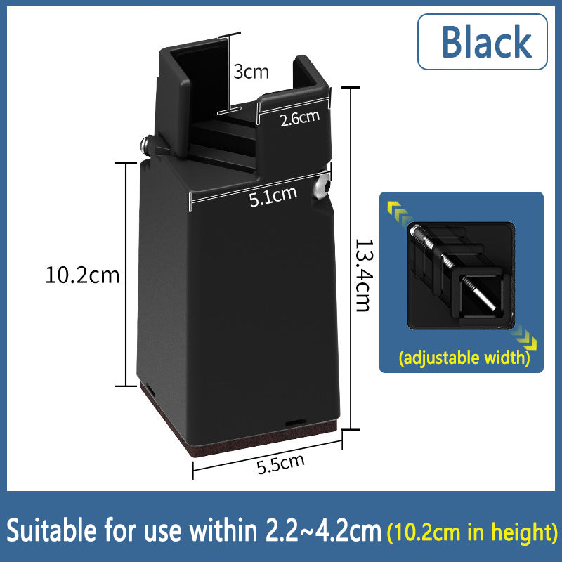 Adjustable Furniture Heightening Feet - Set of 2
