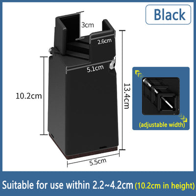 Adjustable Furniture Heightening Feet - Set of 2