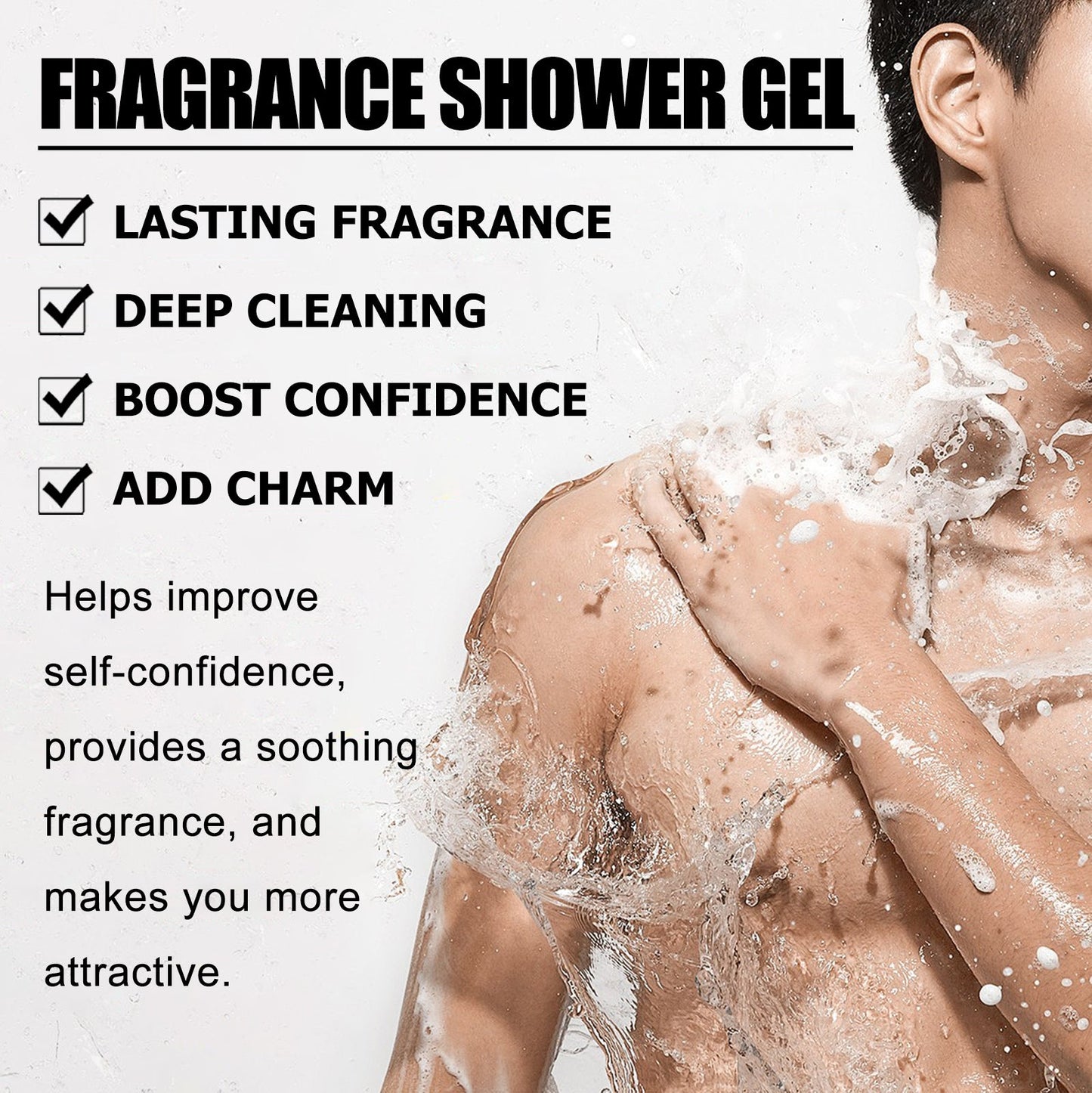 Gel Douche Parfumé Romantique - Nettoyant Corporel Doux