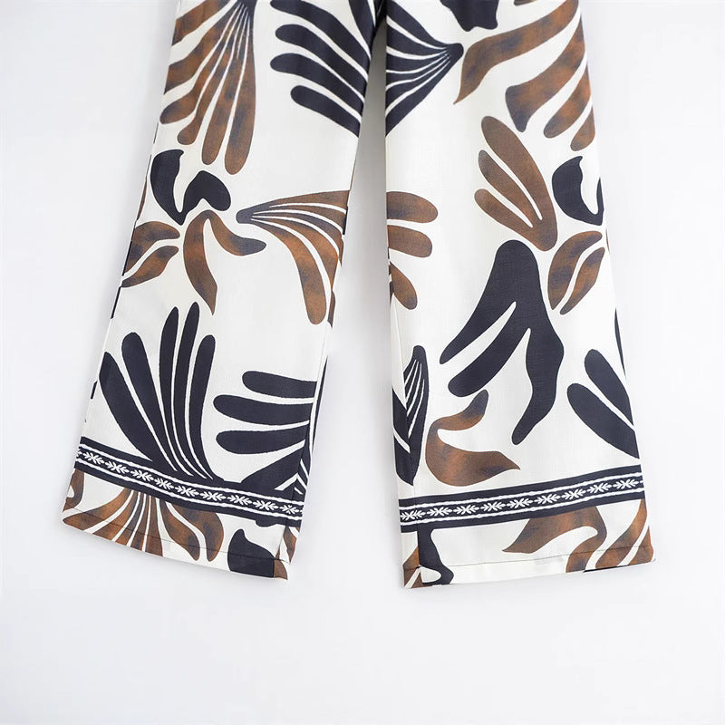 Pantalons larges décontractés uniques pour le printemps et l'été