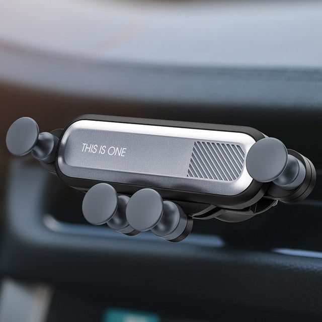 INIU Gravity Car Phone Holder Air Vent Mount Mobile Cell Stand GPS Support For iPhone 12 11 Pro Max Xr Xs X 8 7 6 Xiaomi Samsung - Korvel