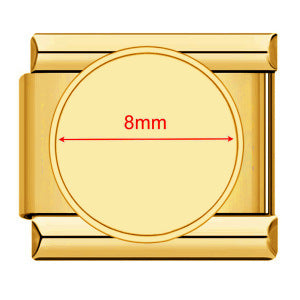 DIY Personalized Photo Picture Frame Making Titanium Steel Watch Band Chain Fashion Splicing Modular Bracelet - Korvel