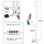 Photo Studio Selfie LED Ring Light with Cell Phone Mobile Holder for Youtube Live Stream Makeup Camera Lamp for iPhone Android - Korvel