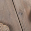 Carved Flower Door Handle, Antique Four Door Cabinet for Living Room Kitchen Hallway (Brown) - Korvel