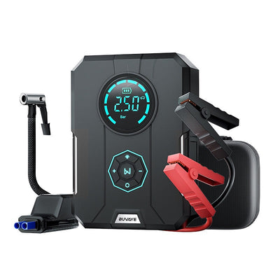 Car mounted tire inflator emergency start power supply Jump Starter - Korvel