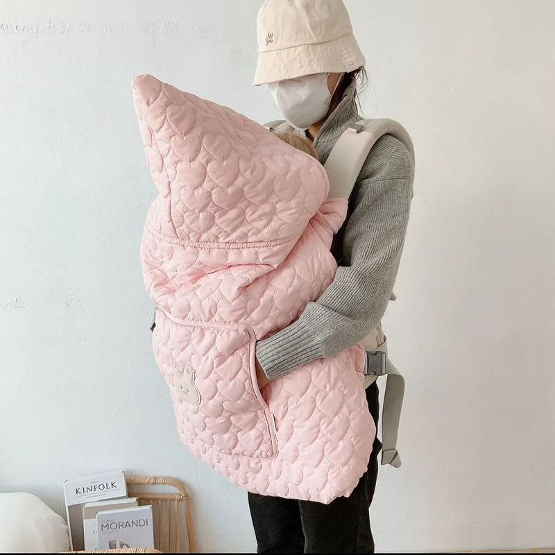 Couverture d'hiver en polaire premium pour poussettes pour bébés