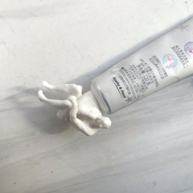 Fun Toothpaste Head Toy - Squeeze and Play