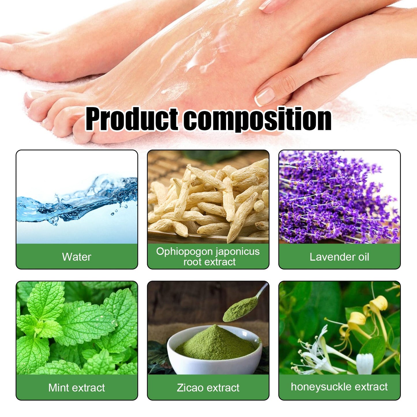 Onguent Herbal de Soulagement de l'Eczéma pour les Mains et les Pieds