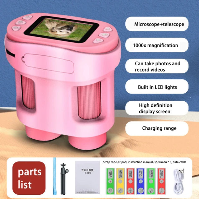 Portable Microscope for Kids - Explore the Micro World