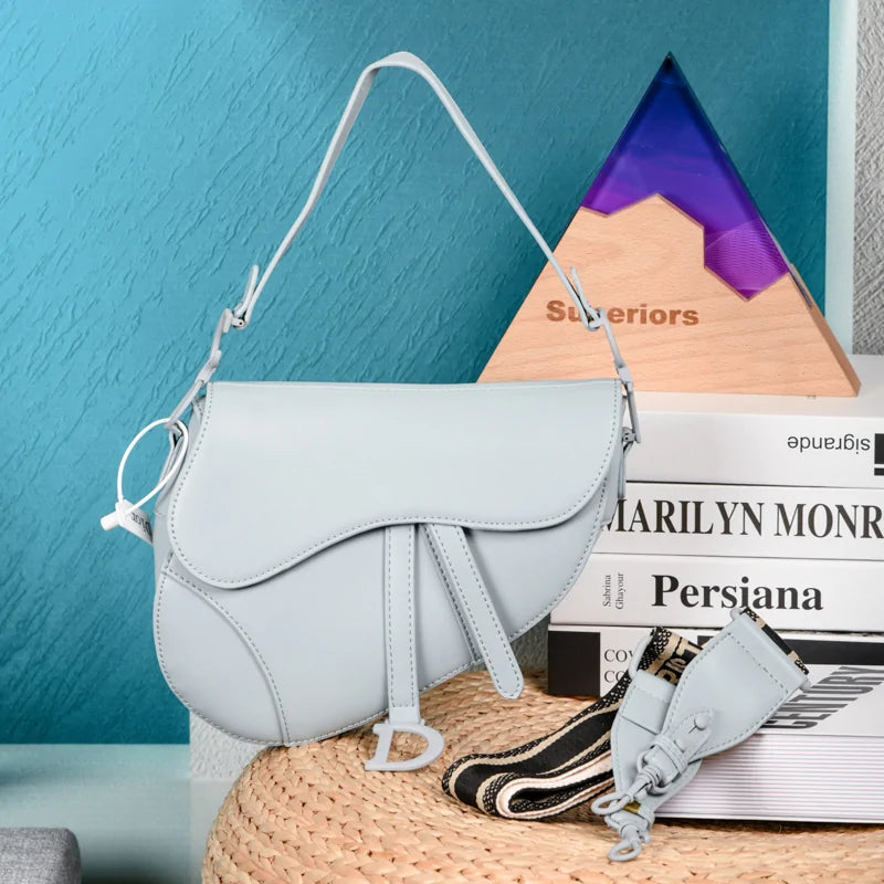 Bolsos de Silla de Cuero Genuino para Mujeres