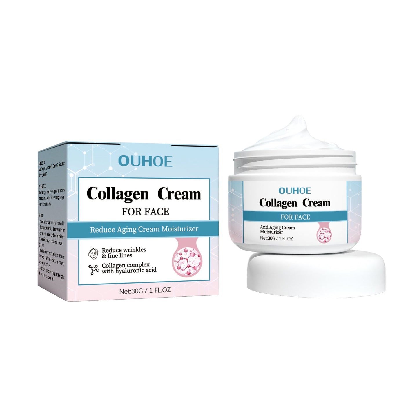 Collagen Anti-Wrinkle Cream, Moisturizes Tightens Tender Skin And Anti-aging Face Cream - Korvel